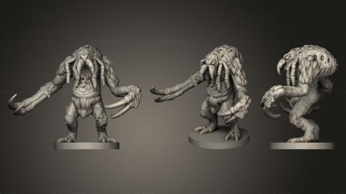 Figurines heroes, monsters and demons (Ettercap, STKM_2382) 3D models for cnc